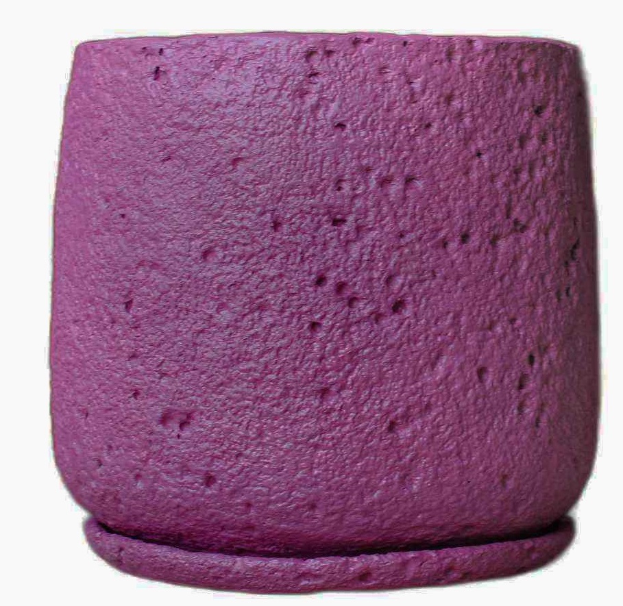 ბეტონნა, ფორებიანი ქოთანი, 16 x 17 სმ