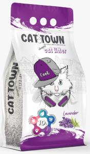 Cat Town, კატის ქვიშა ლავანდის არომატით, 10 ლ