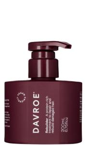 Davroe Rebuilder მტვრევადი & მშრალი თმის აღმდგენი ნიღაბი 200 მლ