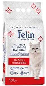 Felin, კატის ქვიშა არომატის გარეშე, 10 ლ