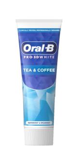 Oral-B Pro 3D White Tea & Coffe კბილის პასტა
