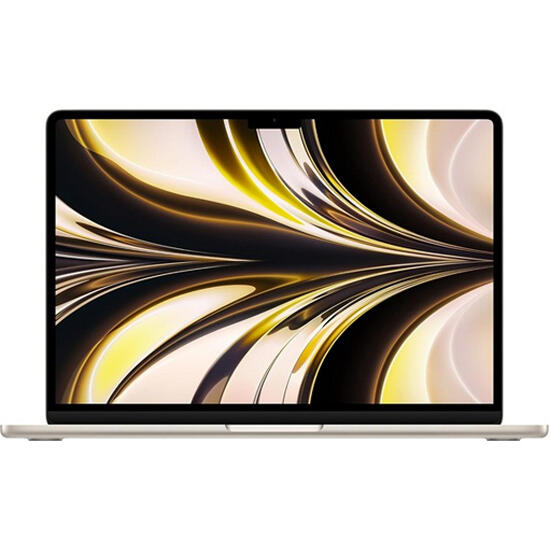 Apple MacBook Air 13 inch 2022 MC7W4LLA M2 Chip 16GB256GB SSD Starlight Apple M25nm Apple 8core GPU 16GB RAM SSD 256GB MacOS