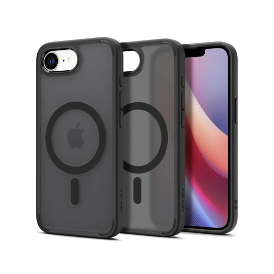 Spigen Ultra Hybrid MagFit Case For Apple Iphone 16e ACS09144 Black