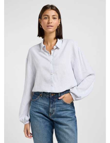 პერანგი LEE - BLOUSE WITH TIE FRONT