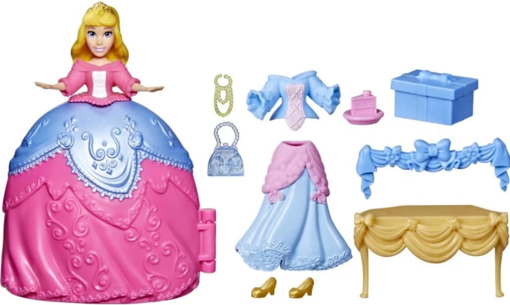 Hasbro, Disney, პრინცესა Aurora აქსესუარებით, 10 ცალი