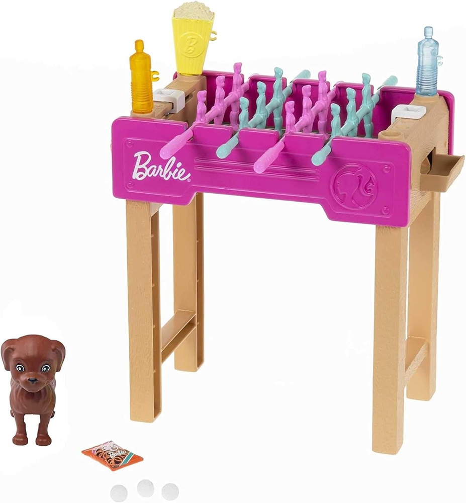 Mattel, Barbie, სამაგიდო ფეხბურთი, 16.4 x 16 სმ