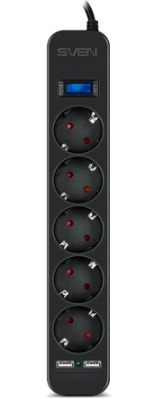 დამაგრძელებელი Sven SF-05LU 5.0m Extender Black