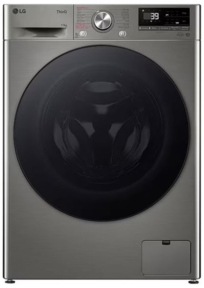 სარეცხი მანქანა LG F4V5EYLYP.APTPME Washing Machine Stainless Silver