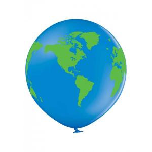 Belbal, ლატექსის ბუშტი, დედამიწა, 60 სმ, 1 ც.