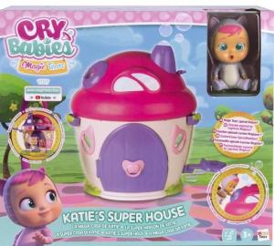 IMC Toys, თოჯინა ქეითი სუპერ სახლით, Cry Babies Magic Tears, 38.5 x 33.5 სმ