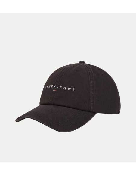 ქალის კეპი Tommy Jeans - TJW LINEAR LOGO WASHED CAP