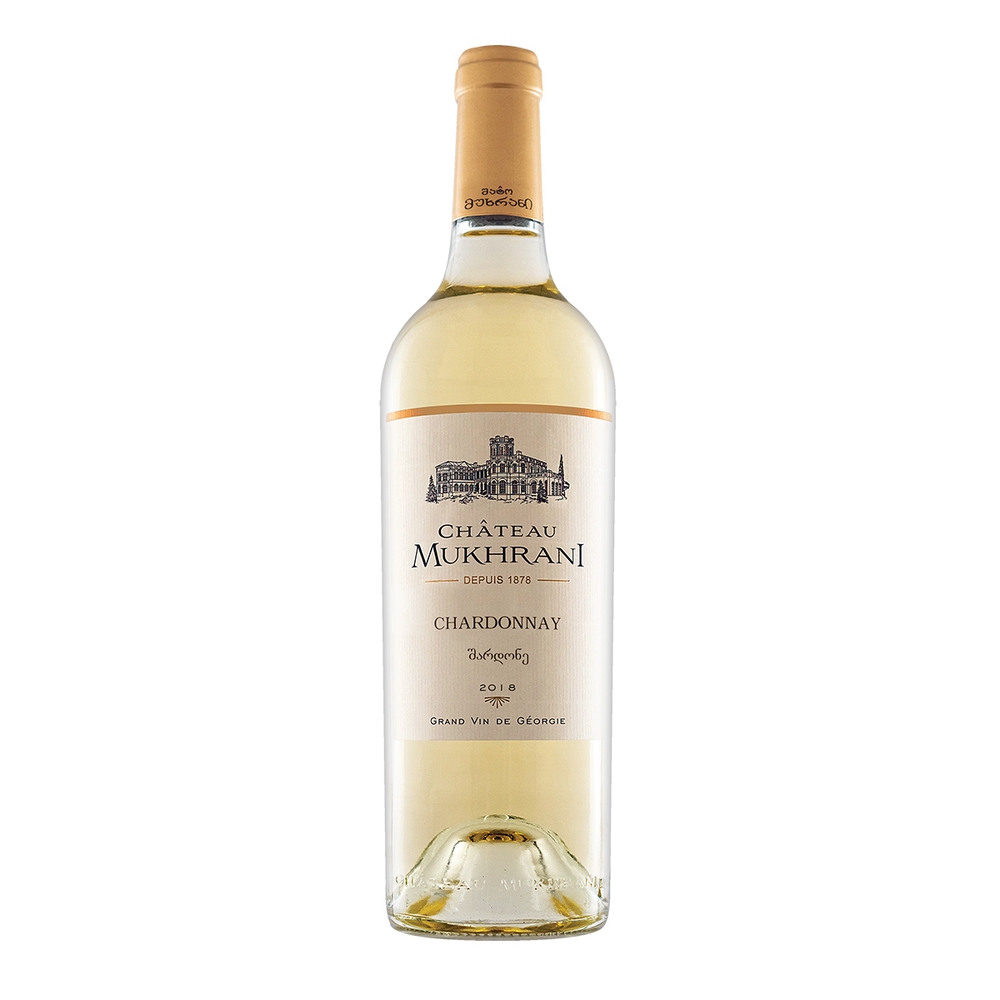 შატო მუხრანი, შარდონე, თეთრი მშრალი ღვინო, 2021 წ.