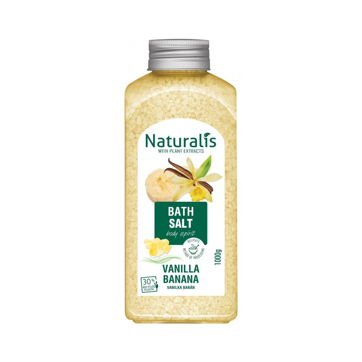 აბაზანის მარილი ვანილი 1000გ. 1976 ნატურალისი - Naturalis