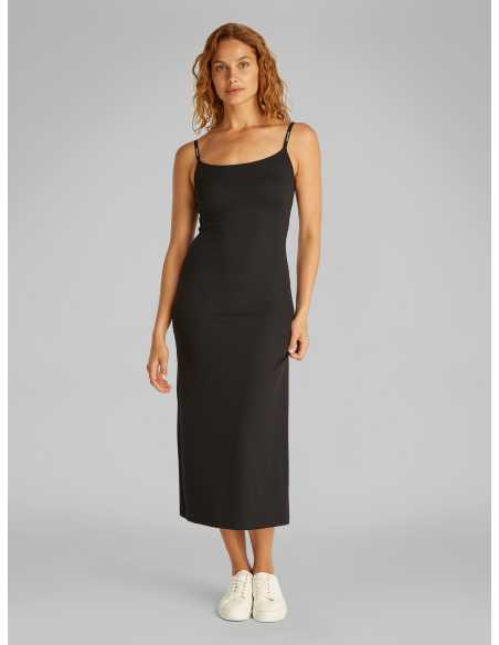 კაბა CALVIN KLEIN JEANS - LOGO ELASTIC STRAPPY DRESS