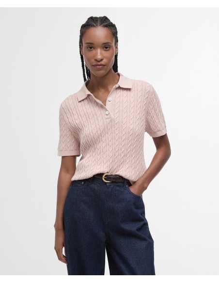 მაისურები Barbour - barbour hartland knitted polo jumper