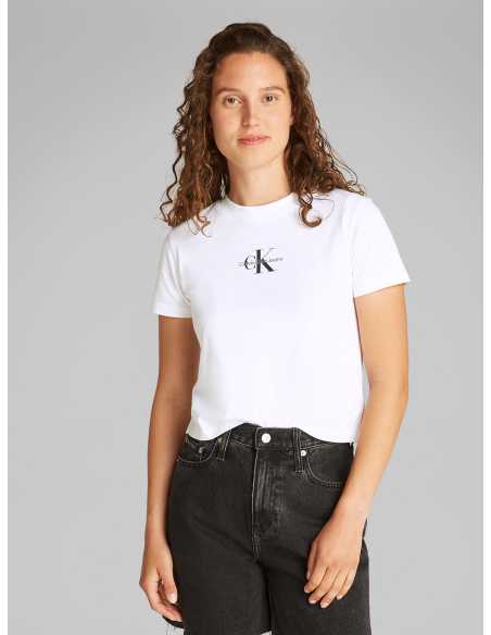 მაისურები CALVIN KLEIN JEANS - MONOLOGO BABY TEE
