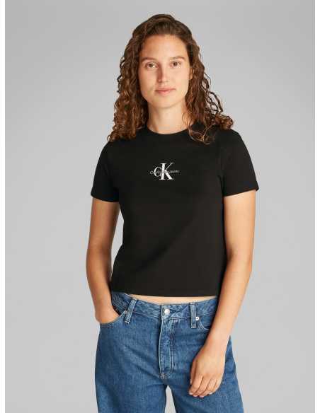 მაისურები CALVIN KLEIN JEANS - MONOLOGO BABY TEE
