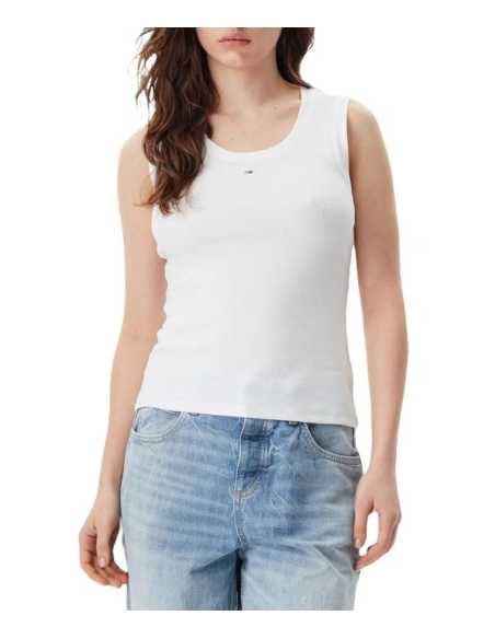 მაისურები Tommy Jeans - TJW ESSENTIAL RIB TANK EXT