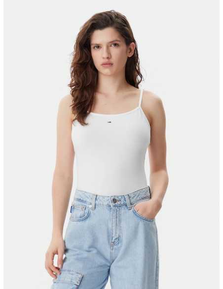 მაისურები Tommy Jeans - TJW ESSENTIAL STRAP TOP EXT