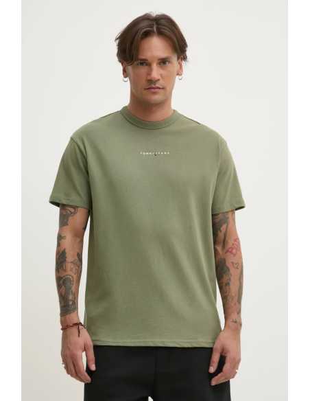 მაისური Tommy Jeans - TJM RLX LINEAR LOGO TEE EXT