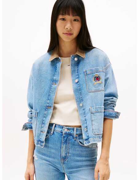ქურთუკი Tommy Jeans - CHORE JACKET CREST BI6111