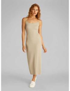 კაბა CALVIN KLEIN JEANS - LOGO ELASTIC STRAPPY DRESS