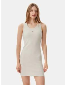კაბა Tommy Jeans - TJW ESSENTIAL RIB BODYCON EXT