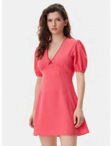 კაბა Tommy Jeans - TJW SS CREPE MINI DRESS