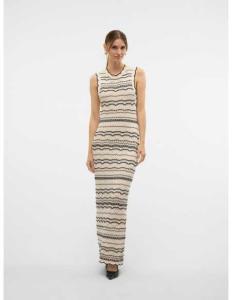 კაბა Vero Moda - VMMADEIRA SL O-NECK MAXI DRESS SE
