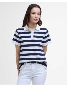 მაისურები Barbour - barbour ashbourne stripe polo top