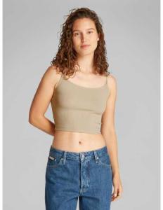 მაისურები CALVIN KLEIN JEANS - LOGO ELASTIC STRAPPY TOP