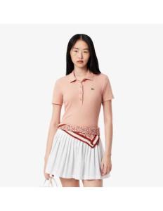 მაისურები Lacoste - WOMENS L.12.D SLIM FIT RIBBED COTTON POLO