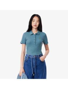 მაისურები Lacoste - WOMENS L.12.D SLIM FIT RIBBED COTTON POLO