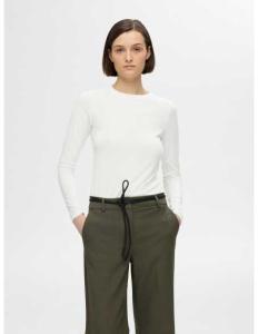 მაისურები SELECTED FEMME - BASIC LONG-SLEEVED T-SHIRT