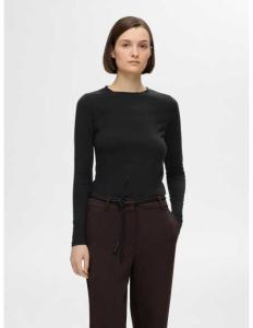 მაისურები SELECTED FEMME - BASIC LONG-SLEEVED T-SHIRT