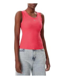 მაისურები Tommy Jeans - TJW ESSENTIAL RIB TANK EXT