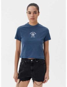 მაისურები Tommy Jeans - TJW REG SH VARSITY CREST TEE