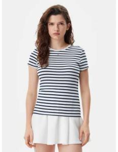 მაისურები Tommy Jeans - TJW SLIM ESSENTIAL RIB SS