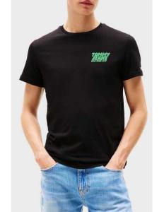 მაისური Tommy Jeans - TJM SLIM BUBBLE PRINT SS TEE EXT