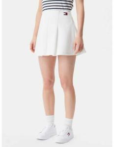 ქვედაბოლო Tommy Jeans - TJW PIQUE BADGE F&F SKIRT EXT