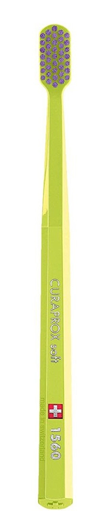 Curaprox Yellow & Purple Soft 1560 კბილის ჯაგრისი