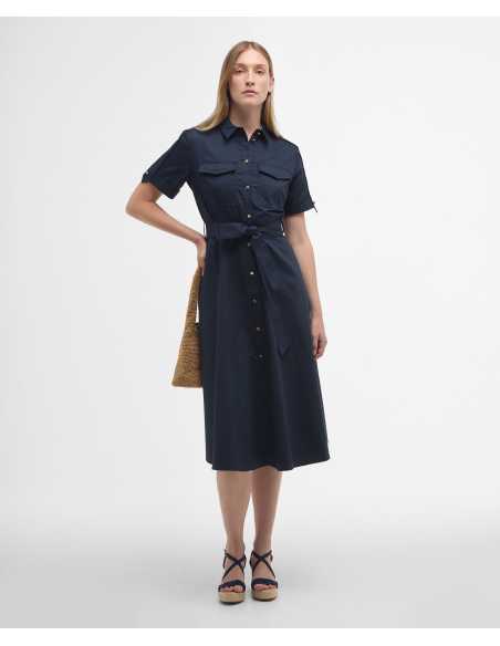 კაბა Barbour - barbour ivy midi dress