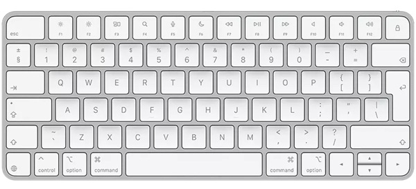 Apple MXCK3Z/A Magic Keyboard With Touch ID International English White