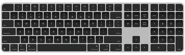Apple MXK83Z/A Magic Keyboard With Touch ID International English Silver/Black
