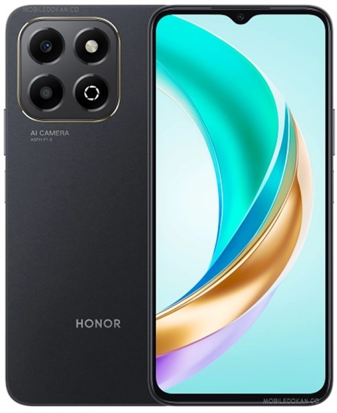 Honor X6b 4 GB 128 GB Dual Sim Midnight Black