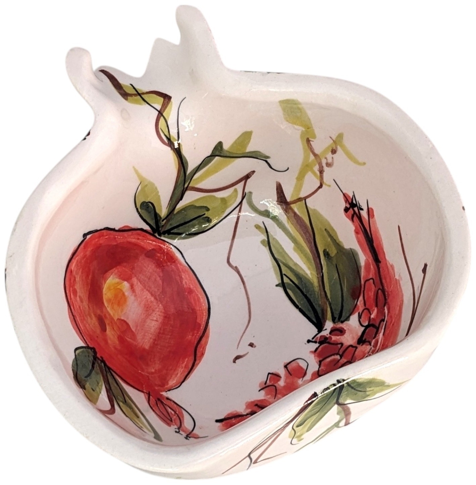 პოტერია, ბროწეულის ფორმის კერამიკის ფიალა, 11 სმ