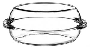 Pasabahce, Borcam, მინის ოვალური ლანგარი თავსახურით