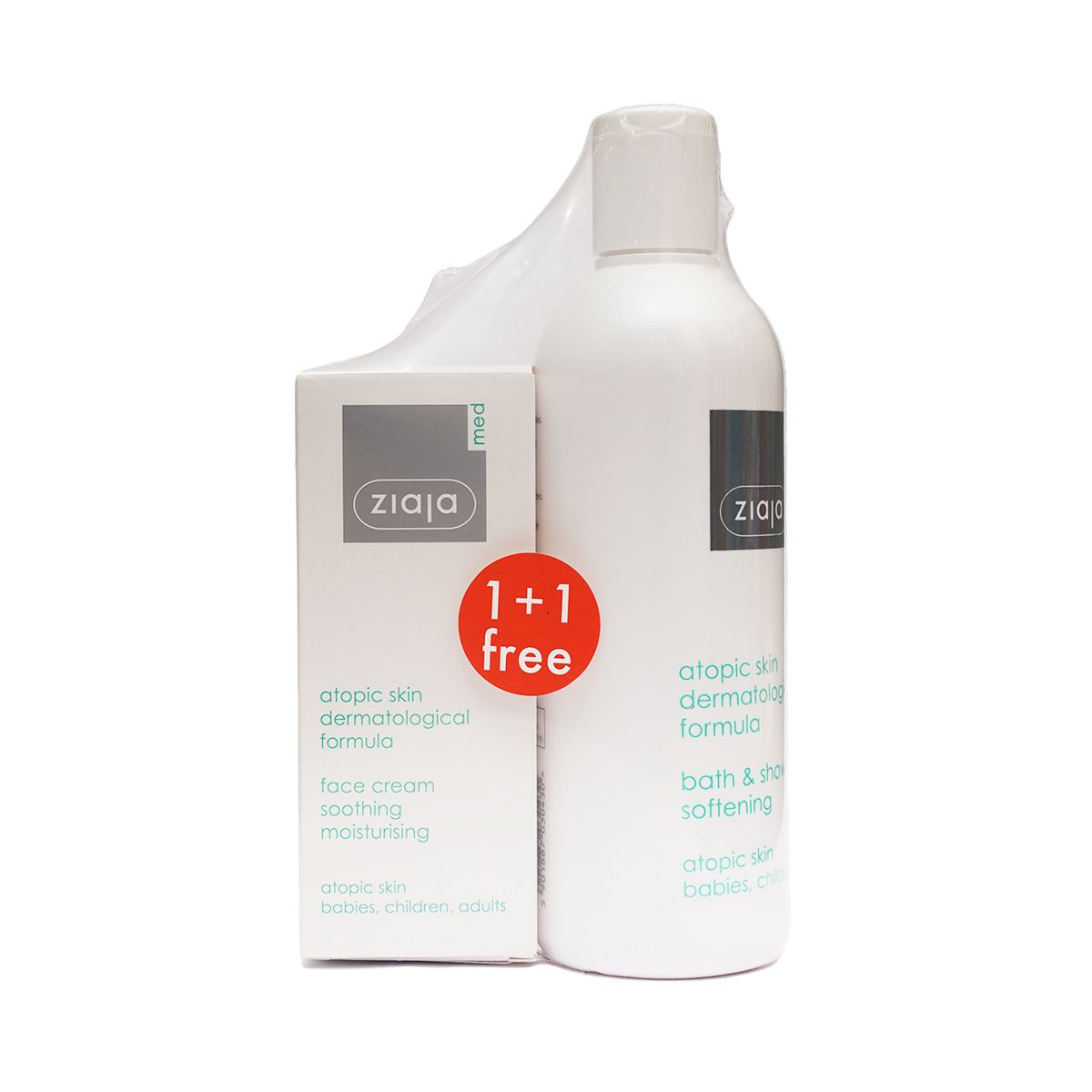 ატოპიური კანის შხაპის ზეთი და დამატენიანებელი 2220 ზიაია - Ziaja