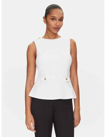 პერანგი GUESS - AMBRE PEPLUM TOP