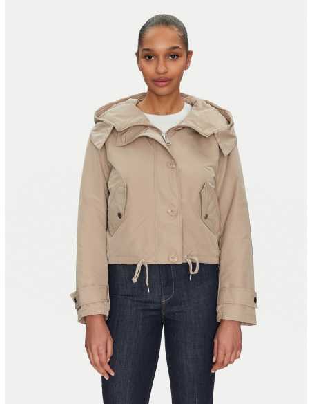 ქურთუკი GUESS - NORA CROPPED PARKA